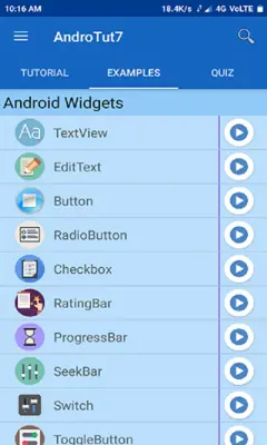 AndroTut7 android App screenshot 1