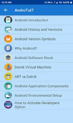 AndroTut7 android App screenshot 2